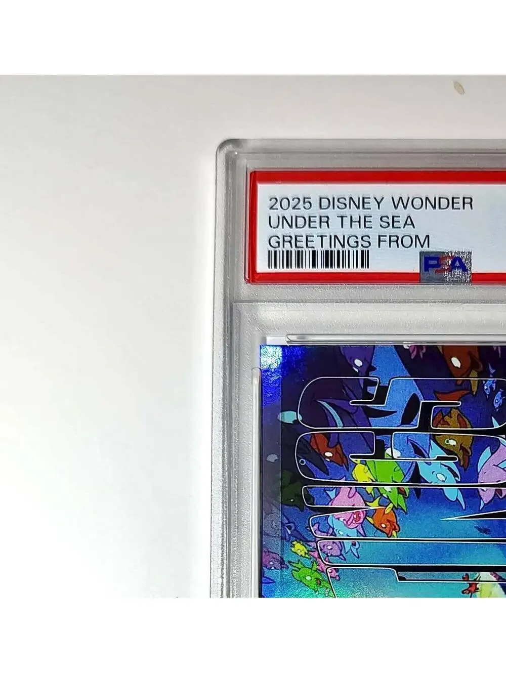 Under the Sea 2025 Topps Disney #GF-24 Greetings From The Little Mermaid PSA 10